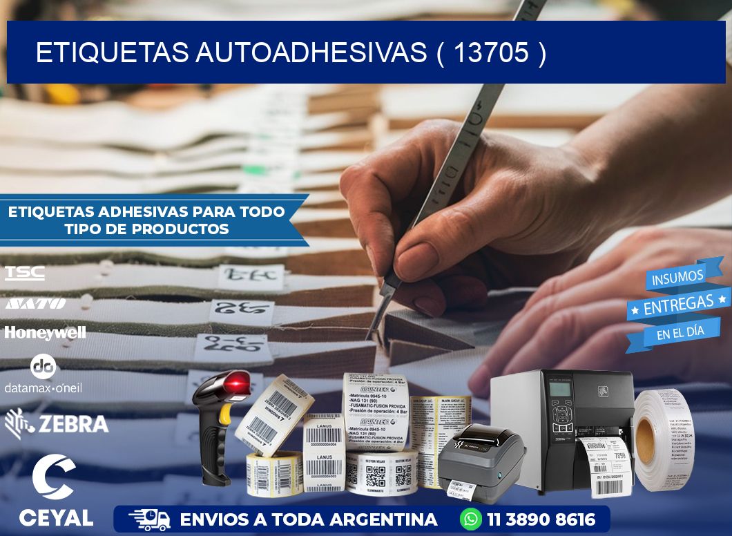 ETIQUETAS AUTOADHESIVAS ( 13705 )