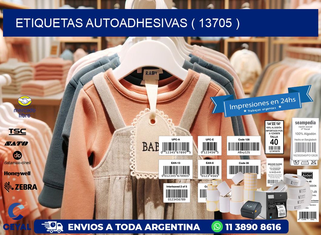 ETIQUETAS AUTOADHESIVAS ( 13705 )