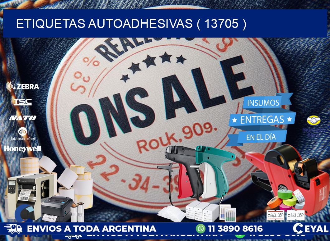 ETIQUETAS AUTOADHESIVAS ( 13705 )