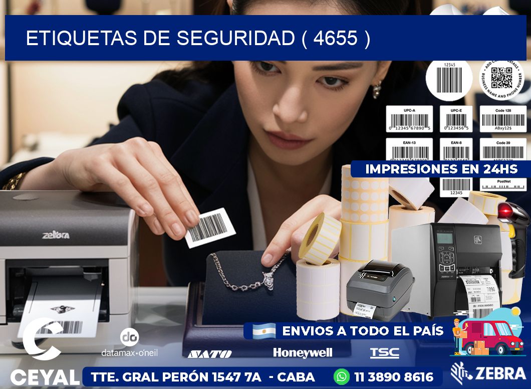 ETIQUETAS DE SEGURIDAD ( 4655 )