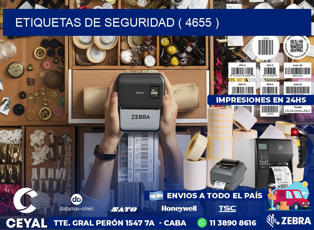 ETIQUETAS DE SEGURIDAD ( 4655 )