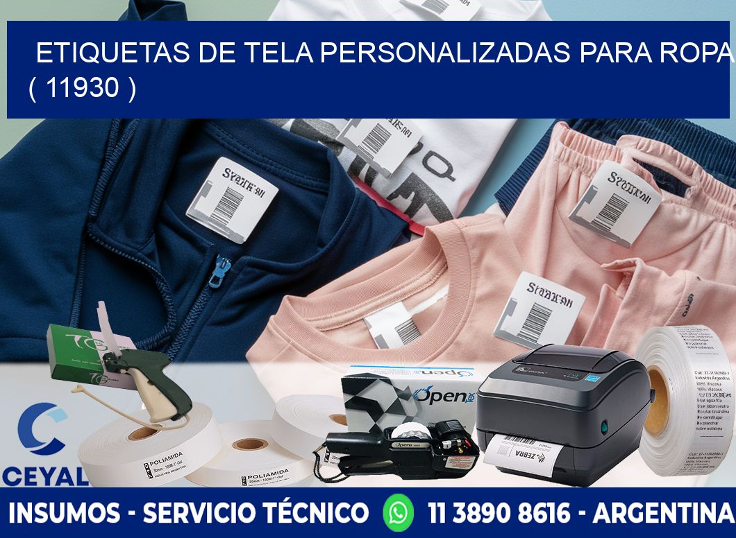 ETIQUETAS DE TELA PERSONALIZADAS PARA ROPA ( 11930 )