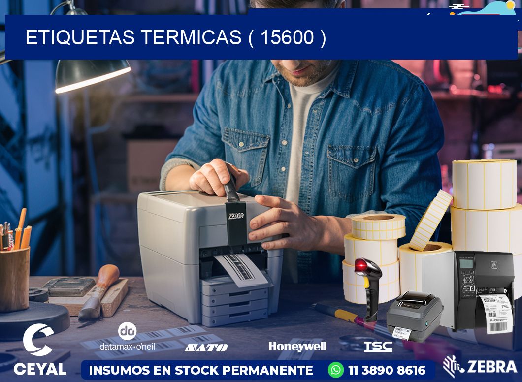ETIQUETAS TERMICAS ( 15600 )