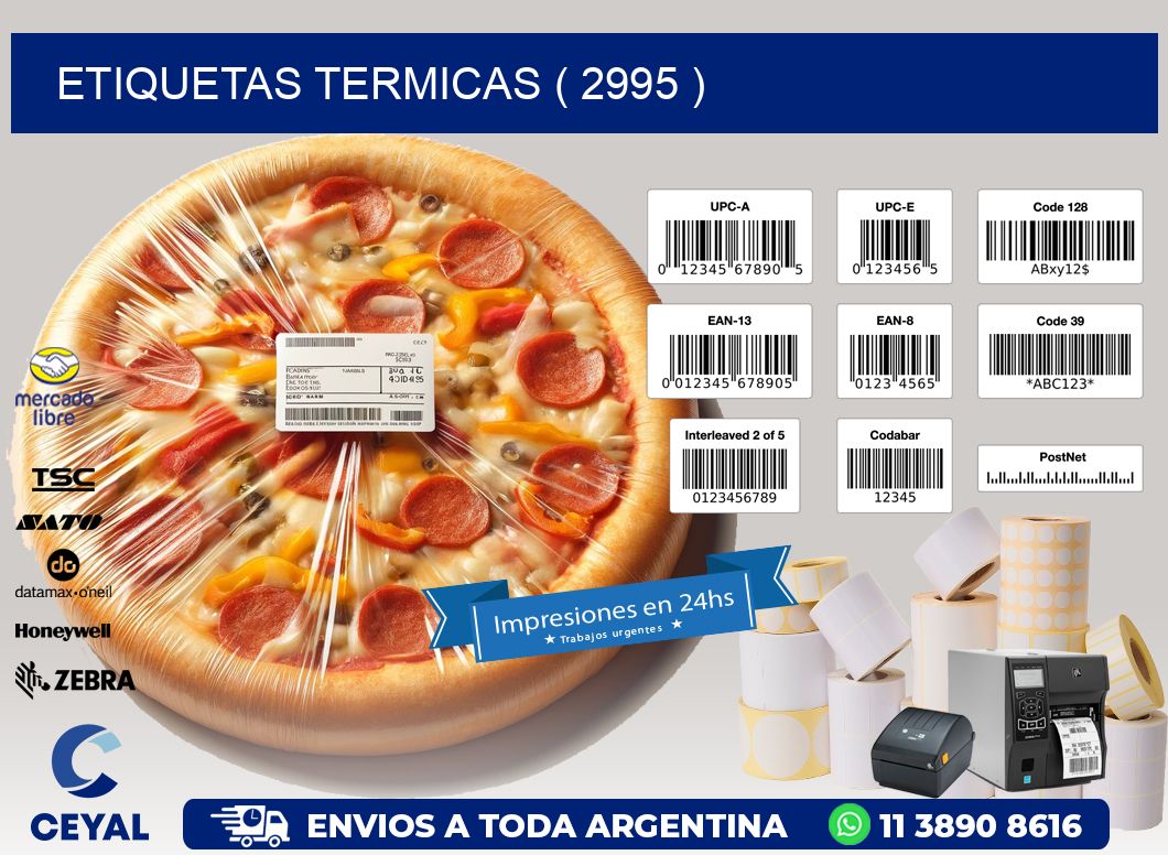 ETIQUETAS TERMICAS ( 2995 )