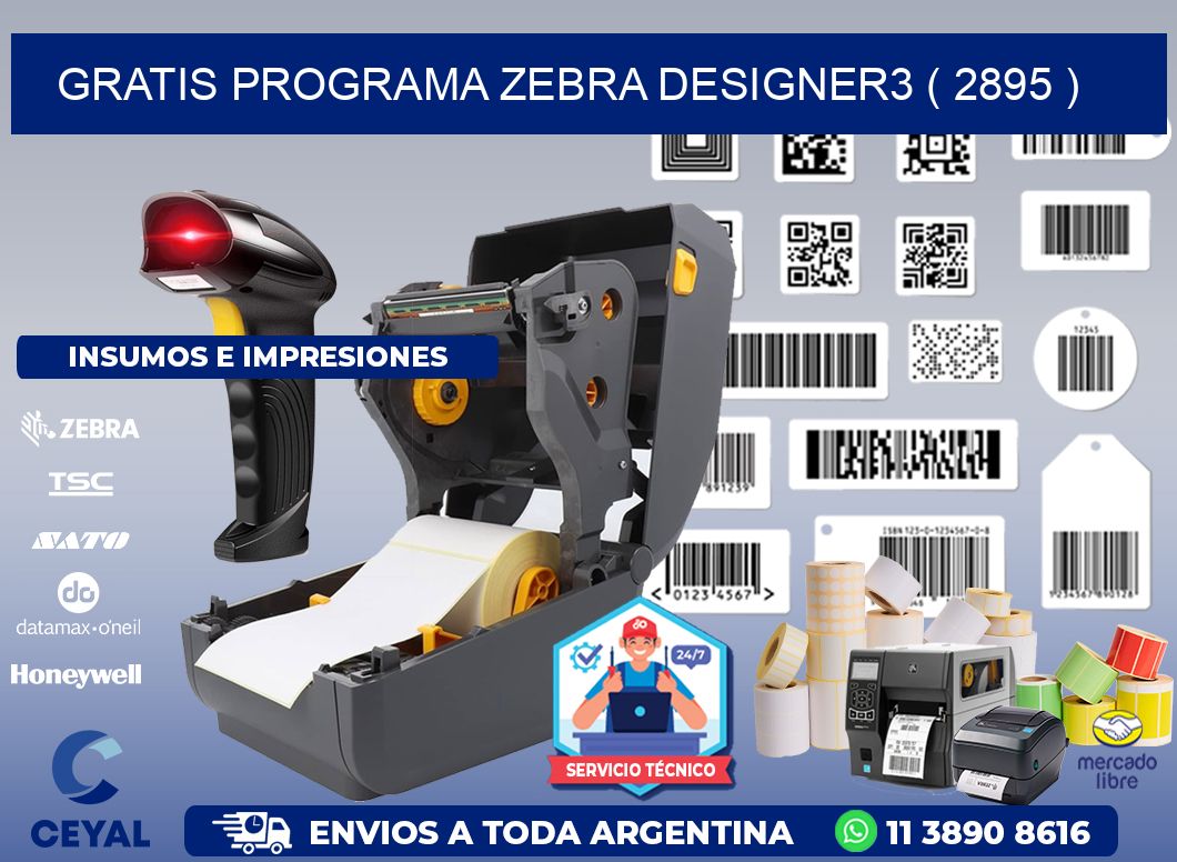 GRATIS PROGRAMA ZEBRA DESIGNER3 ( 2895 )