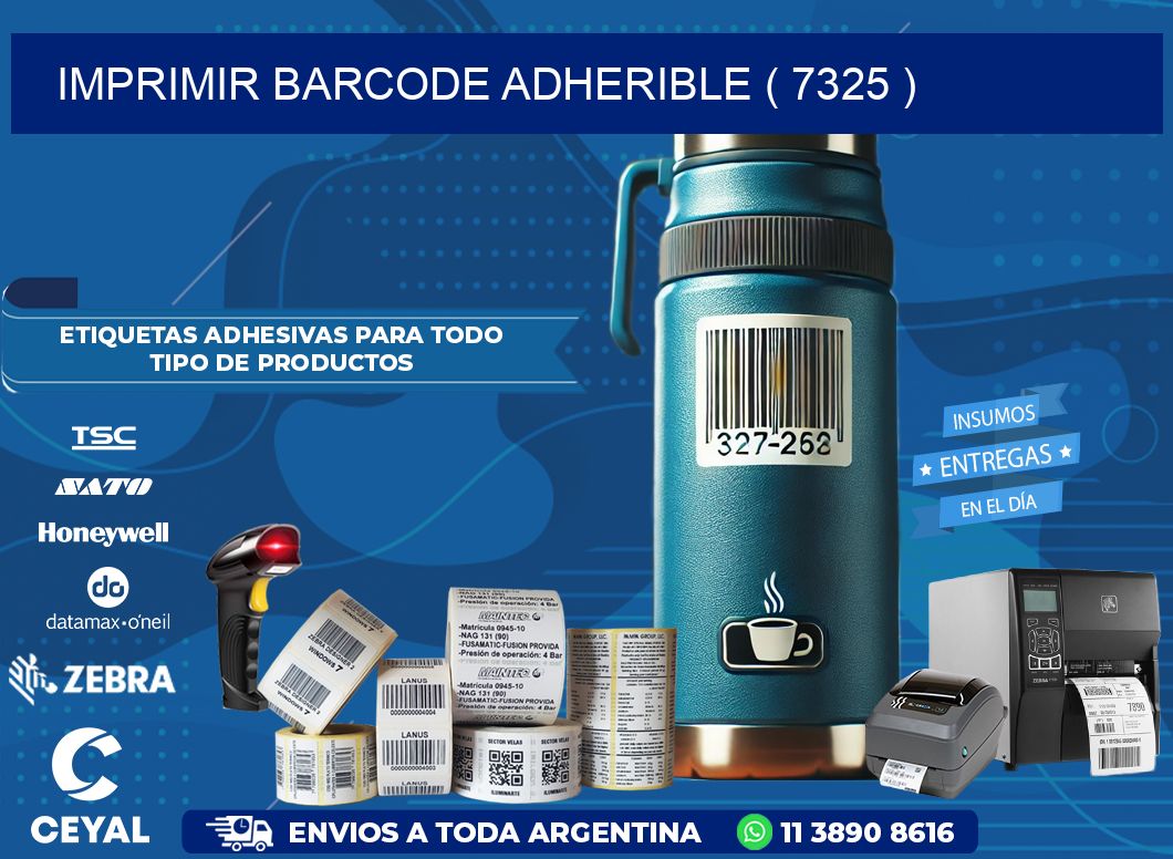 IMPRIMIR BARCODE ADHERIBLE ( 7325 )