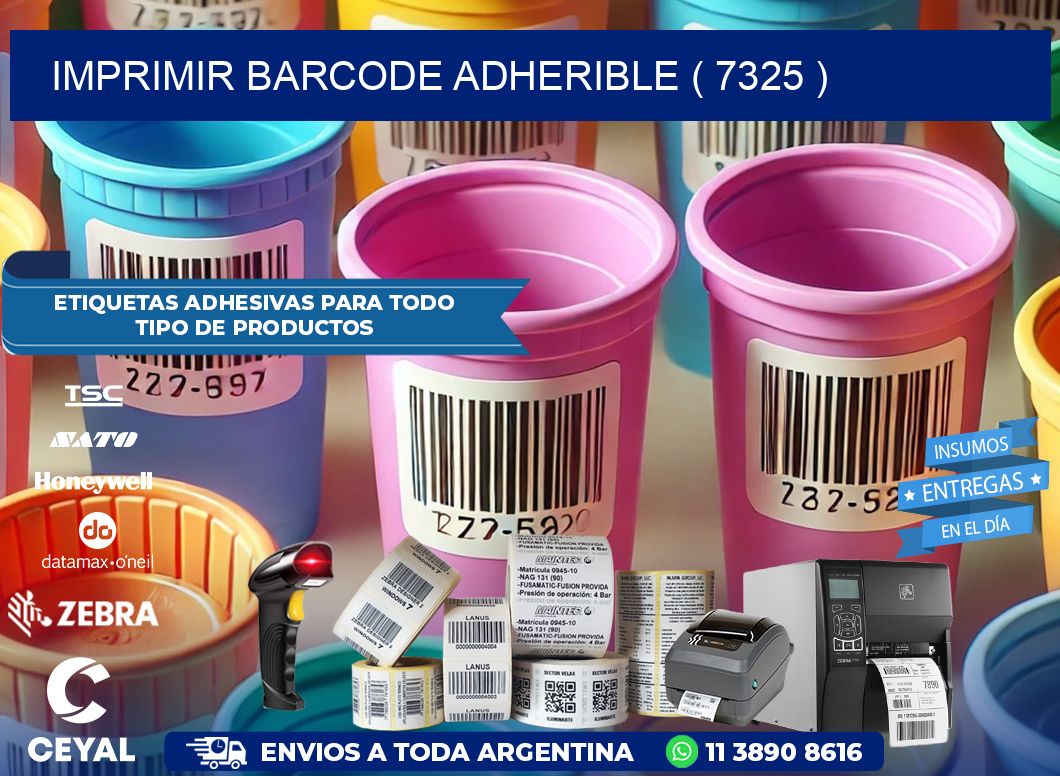 IMPRIMIR BARCODE ADHERIBLE ( 7325 )