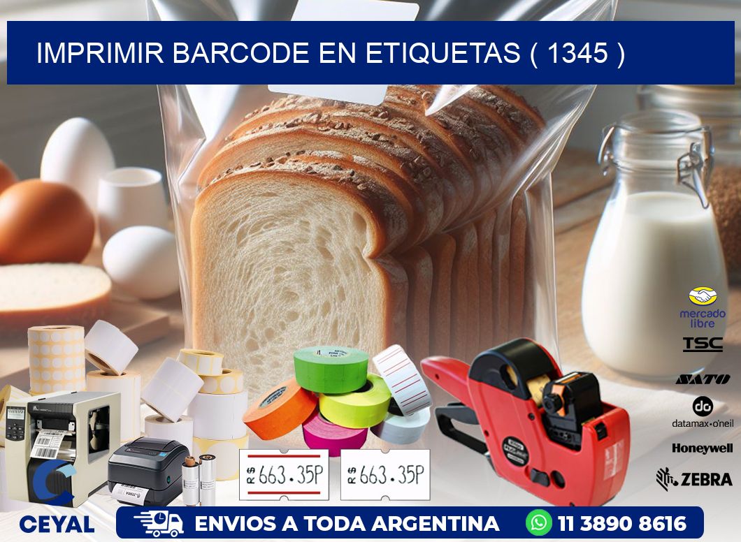 IMPRIMIR BARCODE EN ETIQUETAS ( 1345 )
