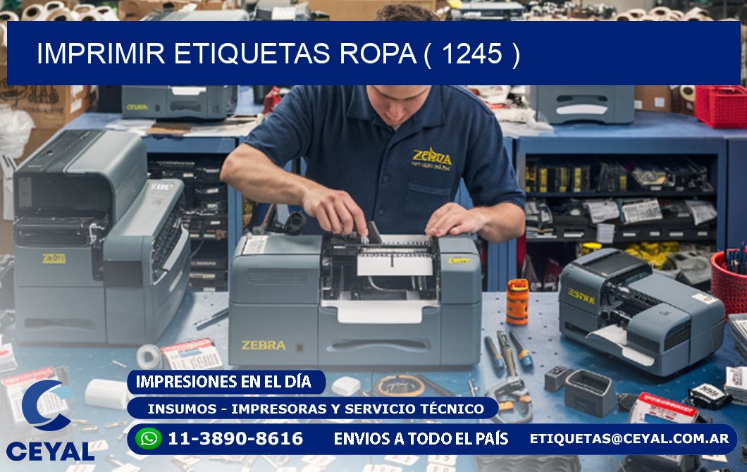 IMPRIMIR ETIQUETAS ROPA ( 1245 )