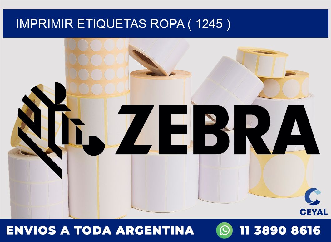 IMPRIMIR ETIQUETAS ROPA ( 1245 )