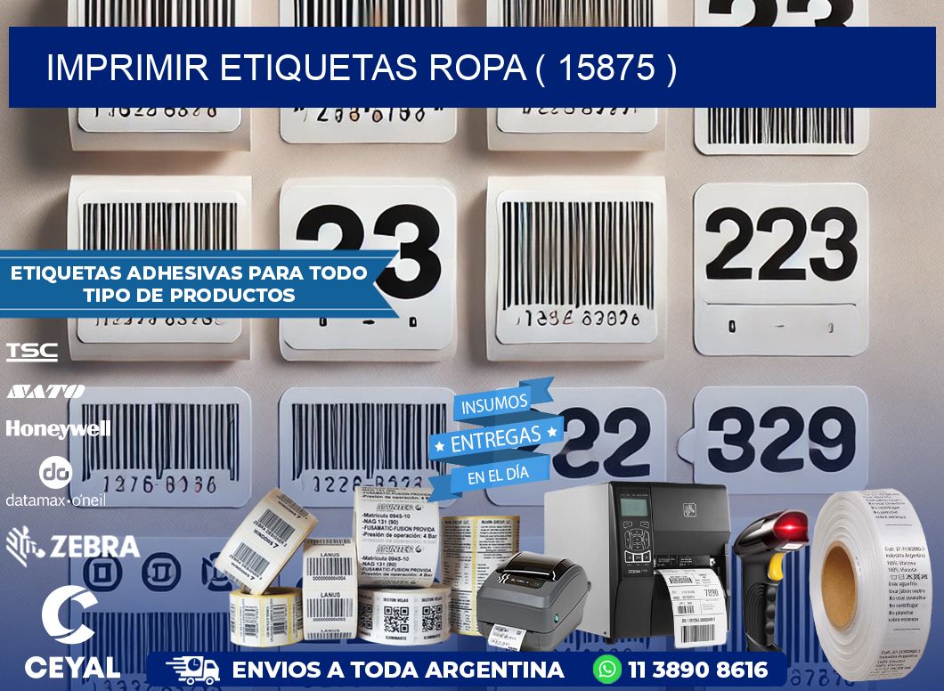 IMPRIMIR ETIQUETAS ROPA ( 15875 )