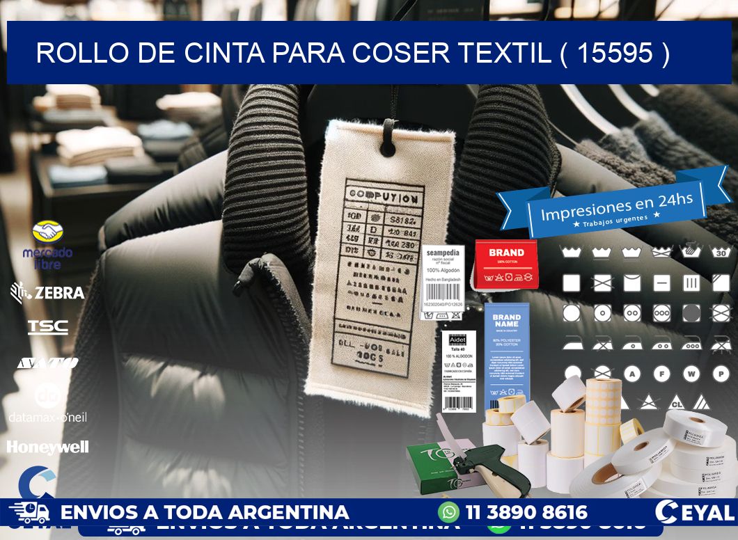 ROLLO DE CINTA PARA COSER TEXTIL ( 15595 )