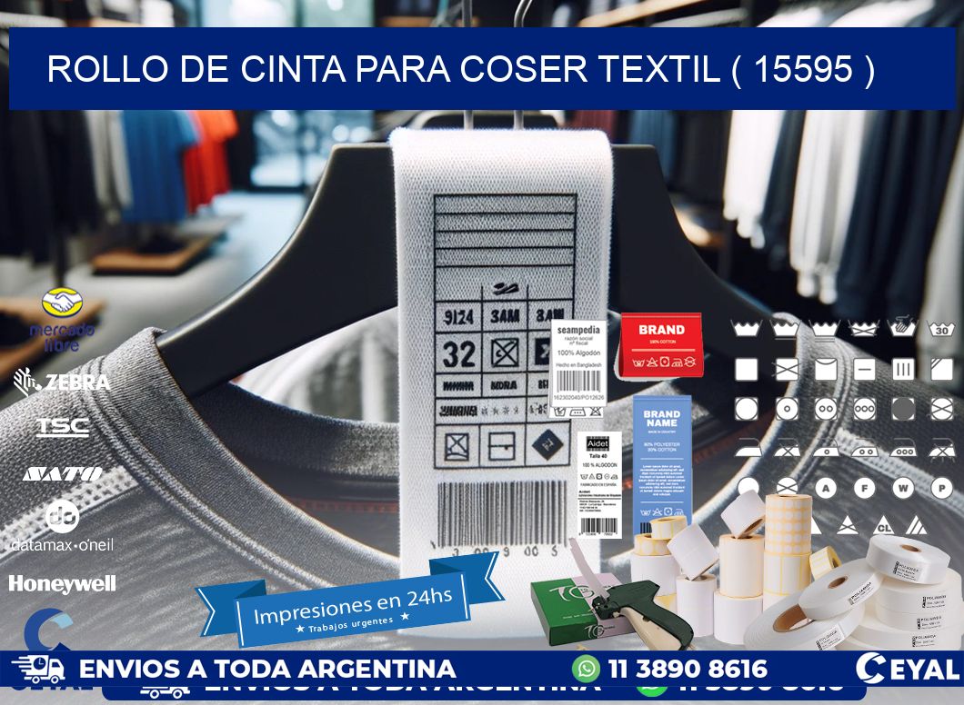 ROLLO DE CINTA PARA COSER TEXTIL ( 15595 )