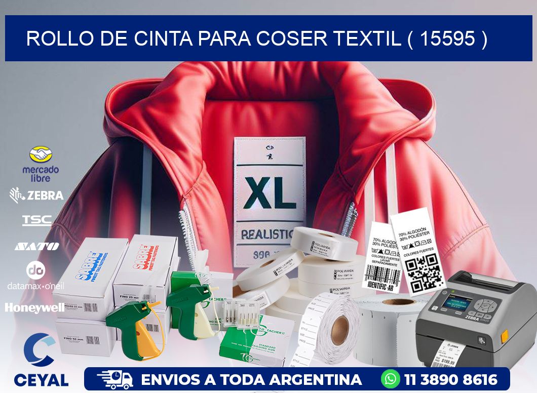 ROLLO DE CINTA PARA COSER TEXTIL ( 15595 )