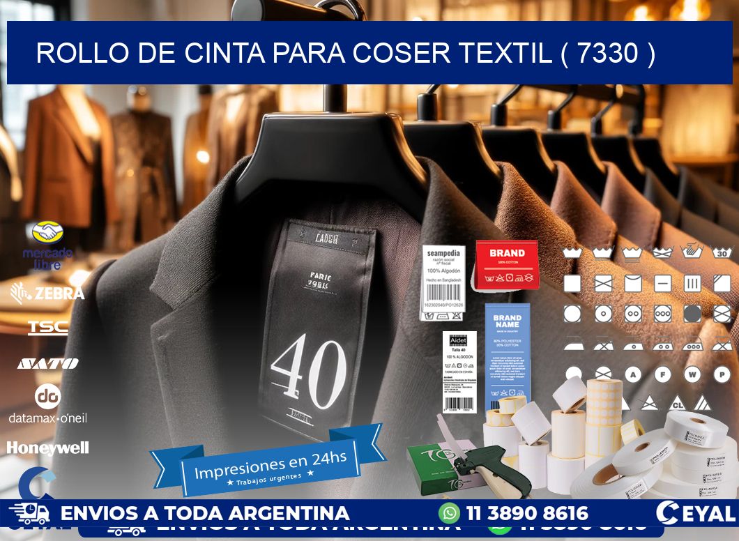 ROLLO DE CINTA PARA COSER TEXTIL ( 7330 )