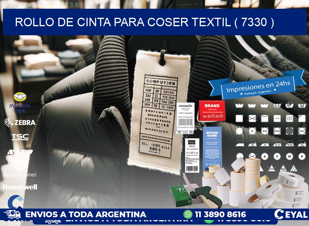 ROLLO DE CINTA PARA COSER TEXTIL ( 7330 )