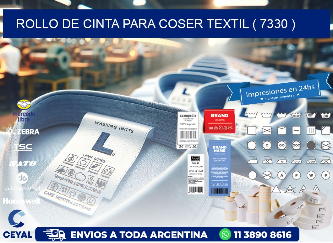 ROLLO DE CINTA PARA COSER TEXTIL ( 7330 )