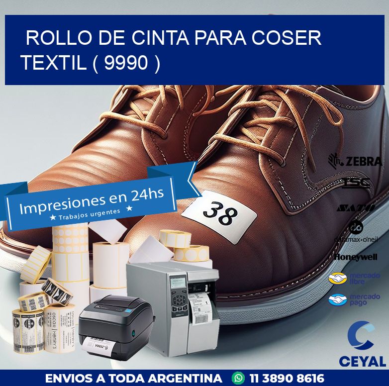 ROLLO DE CINTA PARA COSER TEXTIL ( 9990 )
