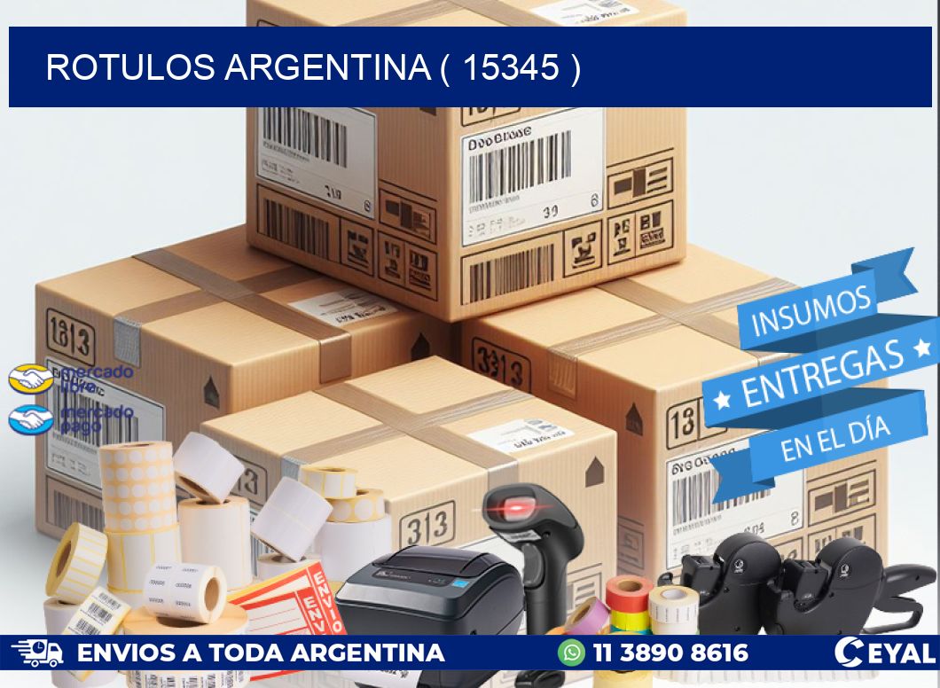 ROTULOS ARGENTINA ( 15345 )