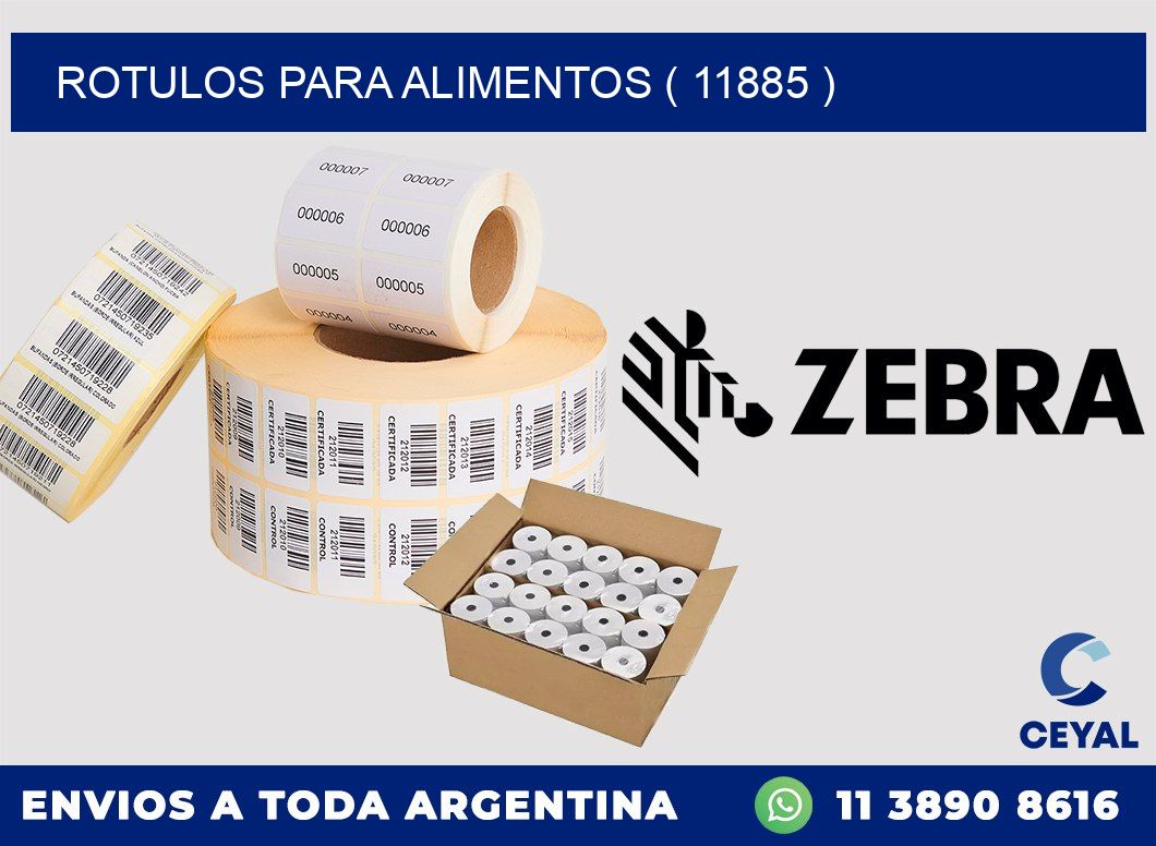 ROTULOS PARA ALIMENTOS ( 11885 )