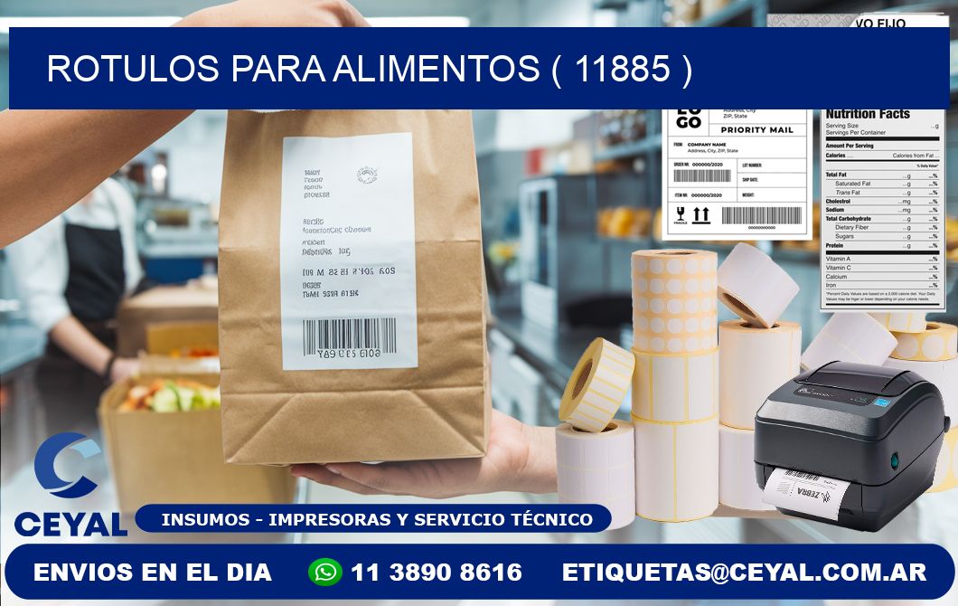 ROTULOS PARA ALIMENTOS ( 11885 )