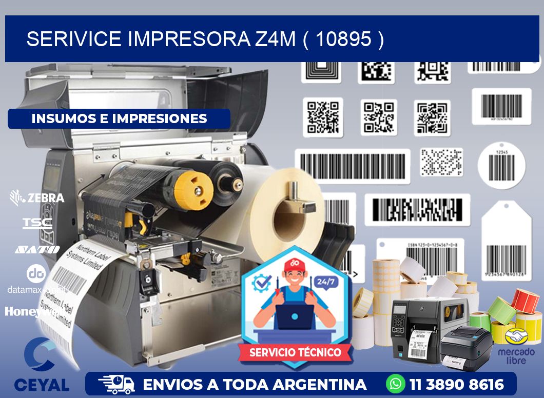 SERIVICE IMPRESORA Z4M ( 10895 )