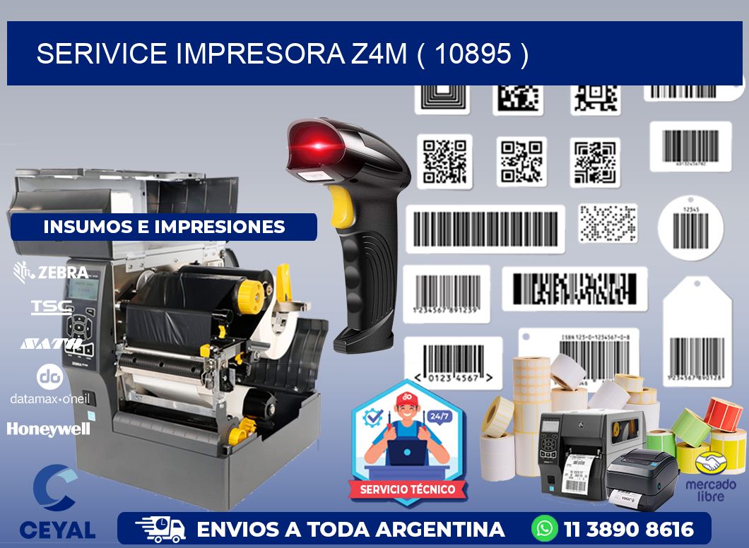 SERIVICE IMPRESORA Z4M ( 10895 )