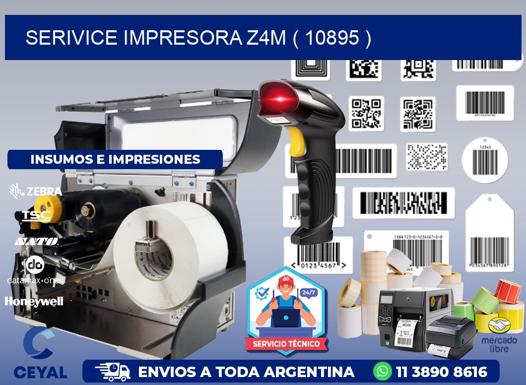 SERIVICE IMPRESORA Z4M ( 10895 )