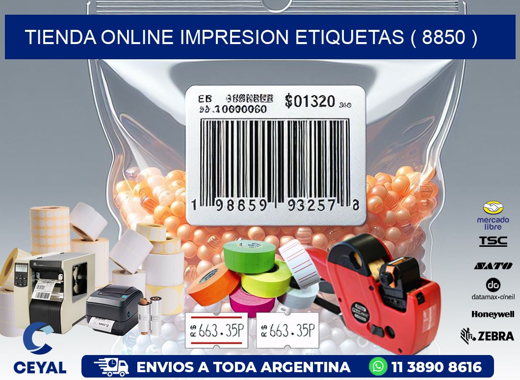 TIENDA ONLINE IMPRESION ETIQUETAS ( 8850 )