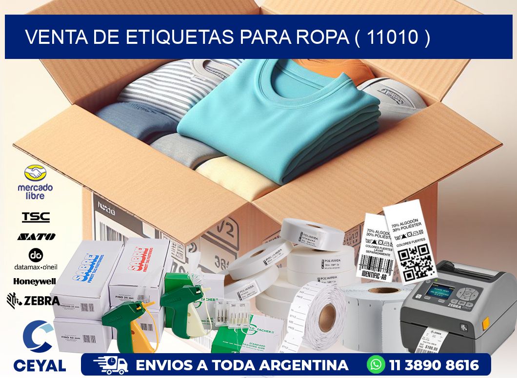 VENTA DE ETIQUETAS PARA ROPA ( 11010 )