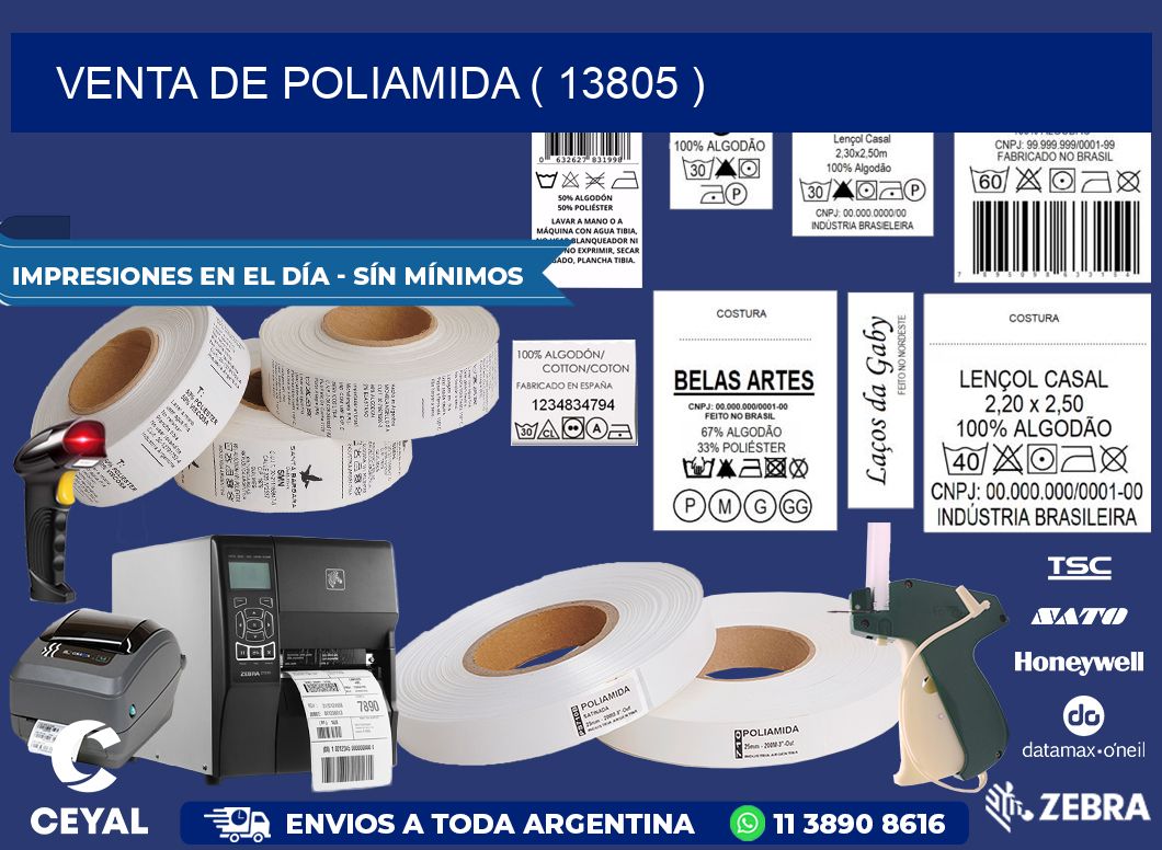 VENTA DE POLIAMIDA ( 13805 )