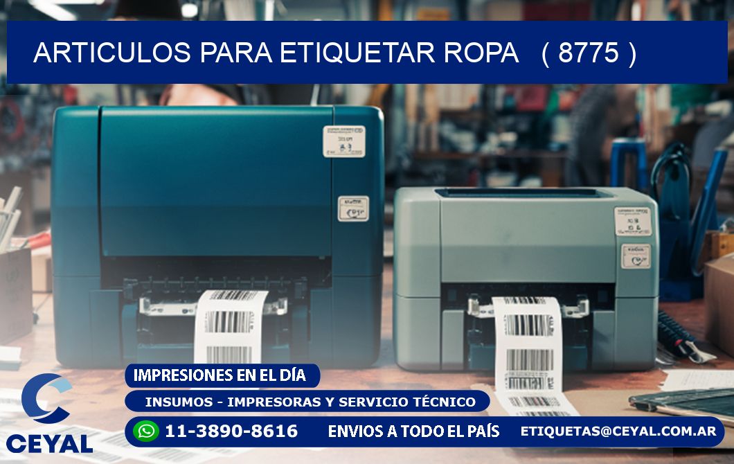 articulos para etiquetar ropa   ( 8775 )