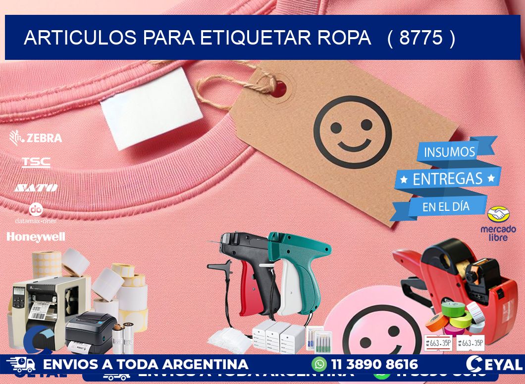 articulos para etiquetar ropa   ( 8775 )