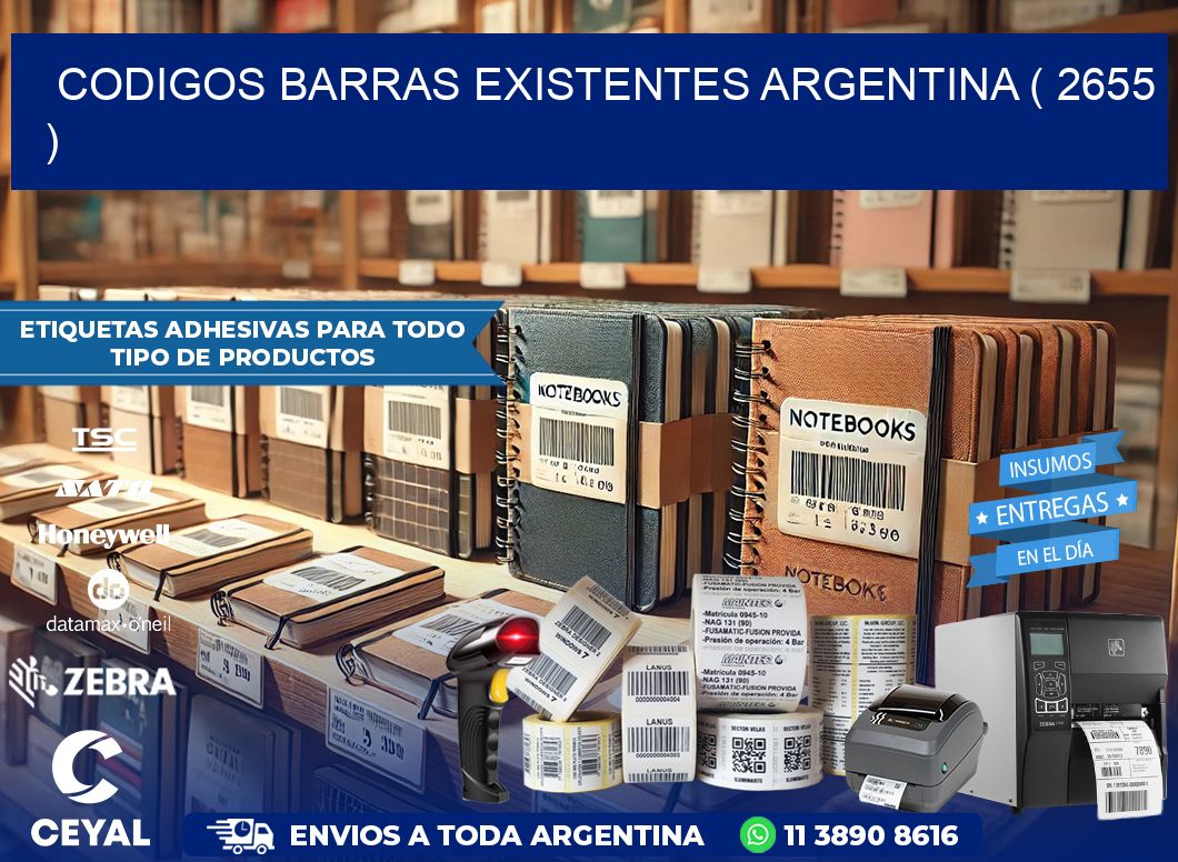 codigos barras existentes argentina ( 2655 )