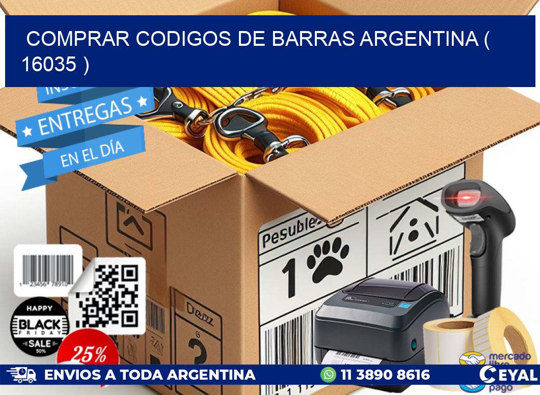 comprar codigos de barras argentina ( 16035 )