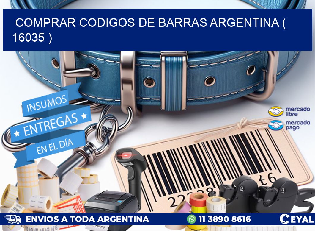 comprar codigos de barras argentina ( 16035 )