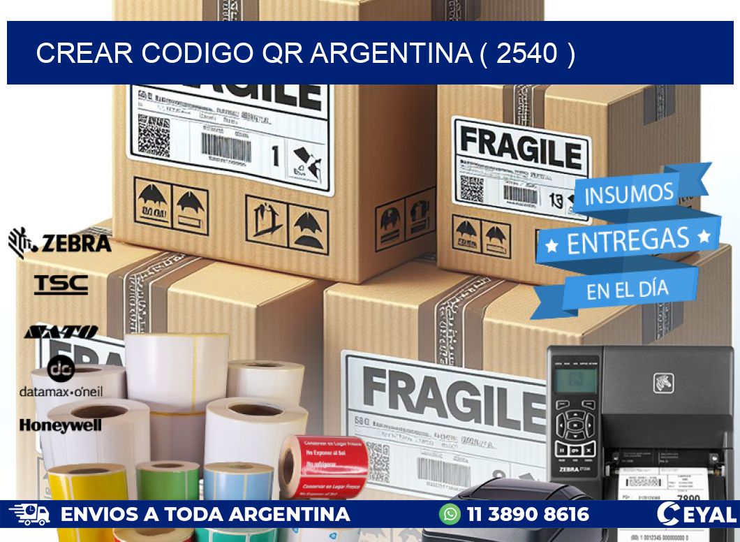 crear codigo qr argentina ( 2540 )