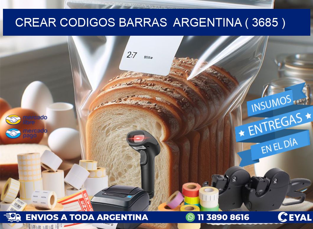 crear codigos barras  argentina ( 3685 )