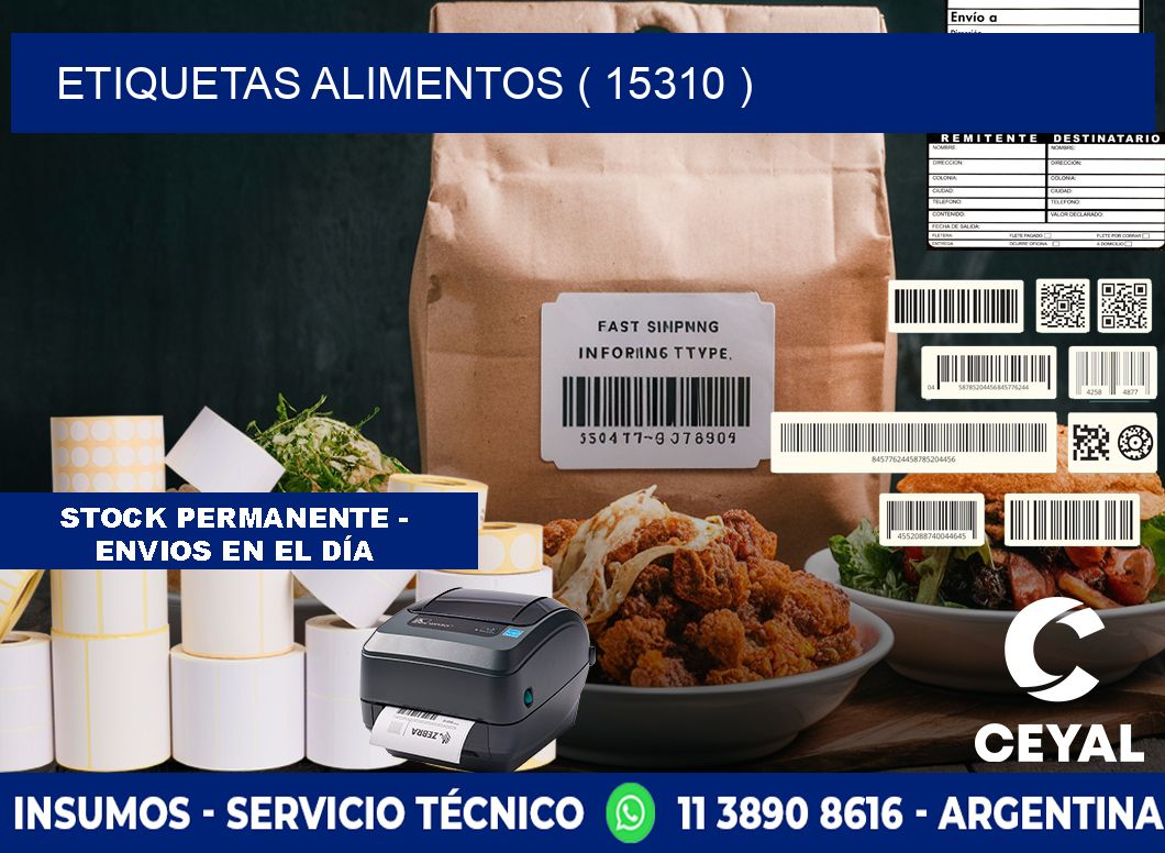 etiquetas alimentos ( 15310 )
