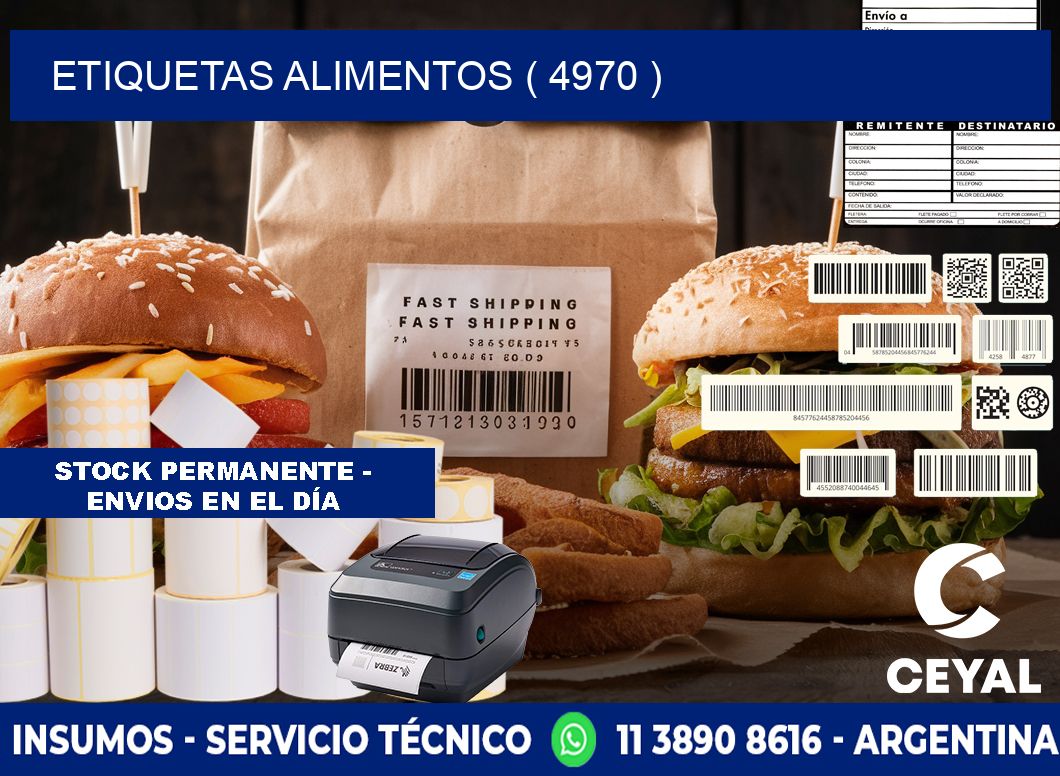 etiquetas alimentos ( 4970 )