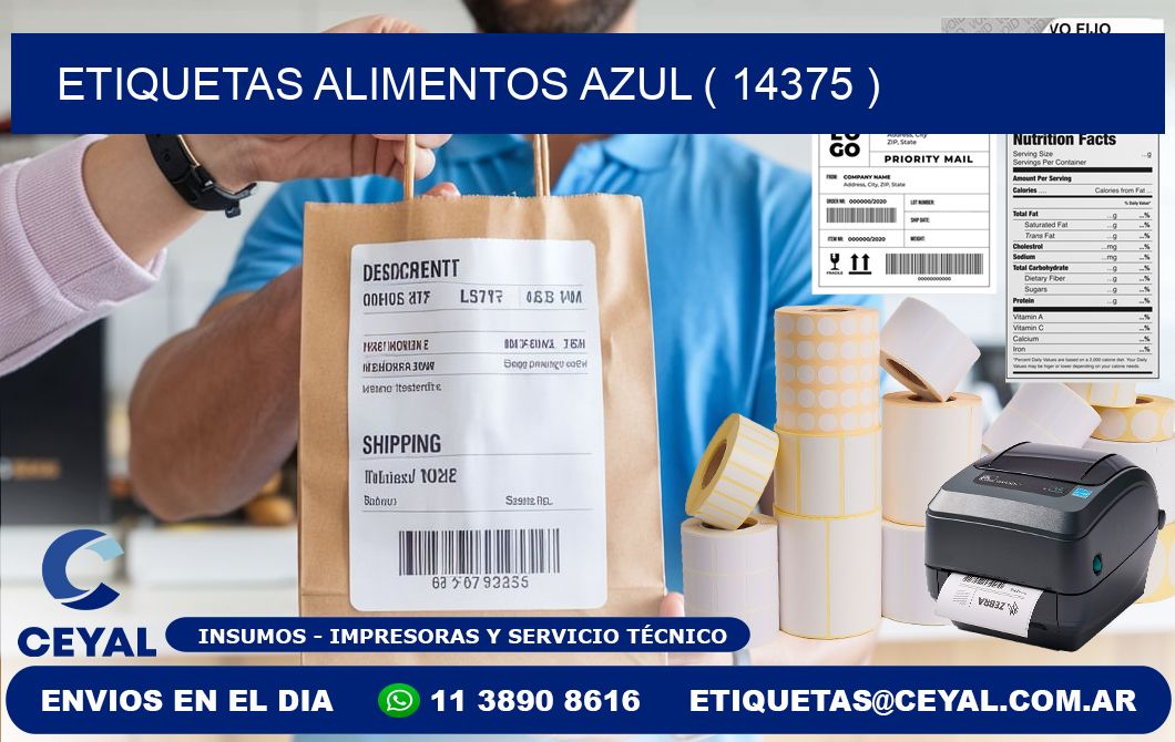 etiquetas alimentos azul ( 14375 )