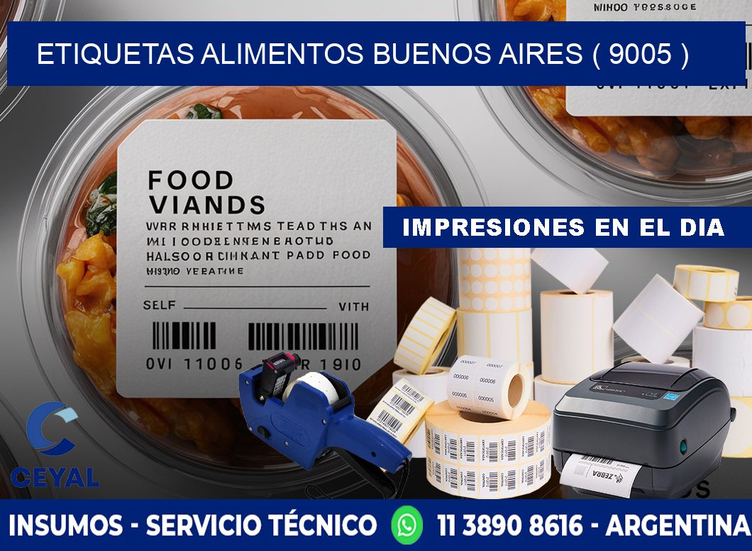 etiquetas alimentos buenos aires ( 9005 )