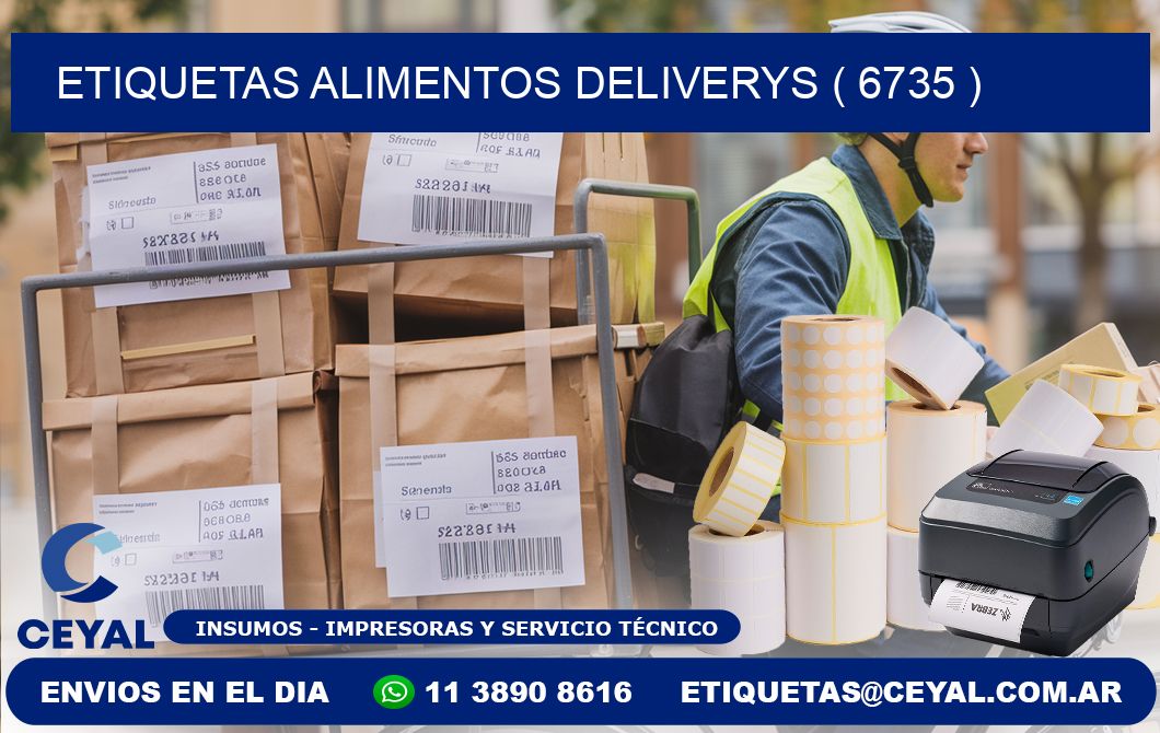 etiquetas alimentos deliverys ( 6735 )