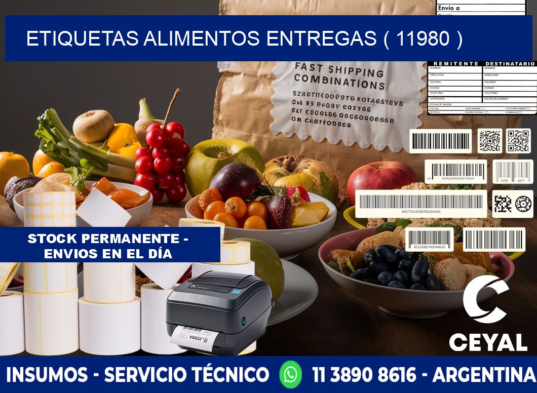 etiquetas alimentos entregas ( 11980 )