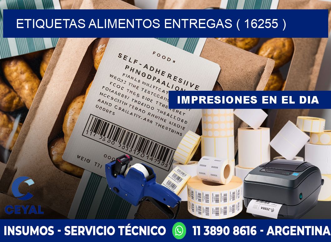 etiquetas alimentos entregas ( 16255 )