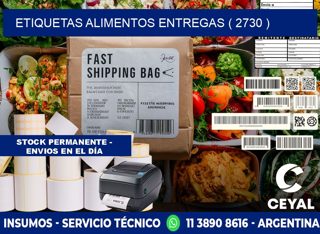 etiquetas alimentos entregas ( 2730 )