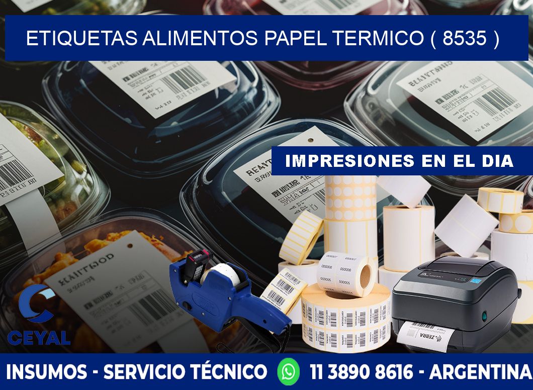 etiquetas alimentos papel termico ( 8535 )