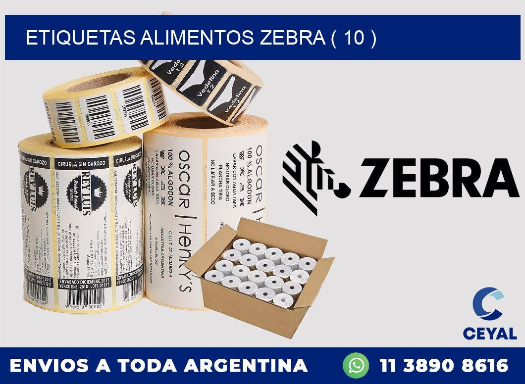 etiquetas alimentos zebra ( 10 )