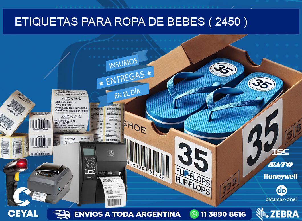 etiquetas para ropa de bebes ( 2450 )