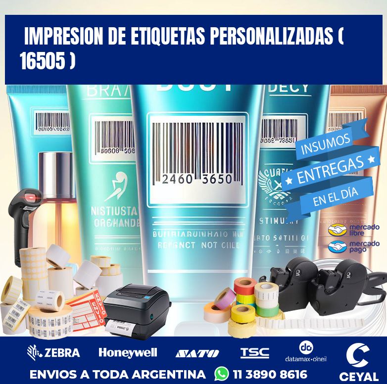 impresion de etiquetas personalizadas ( 16505 )